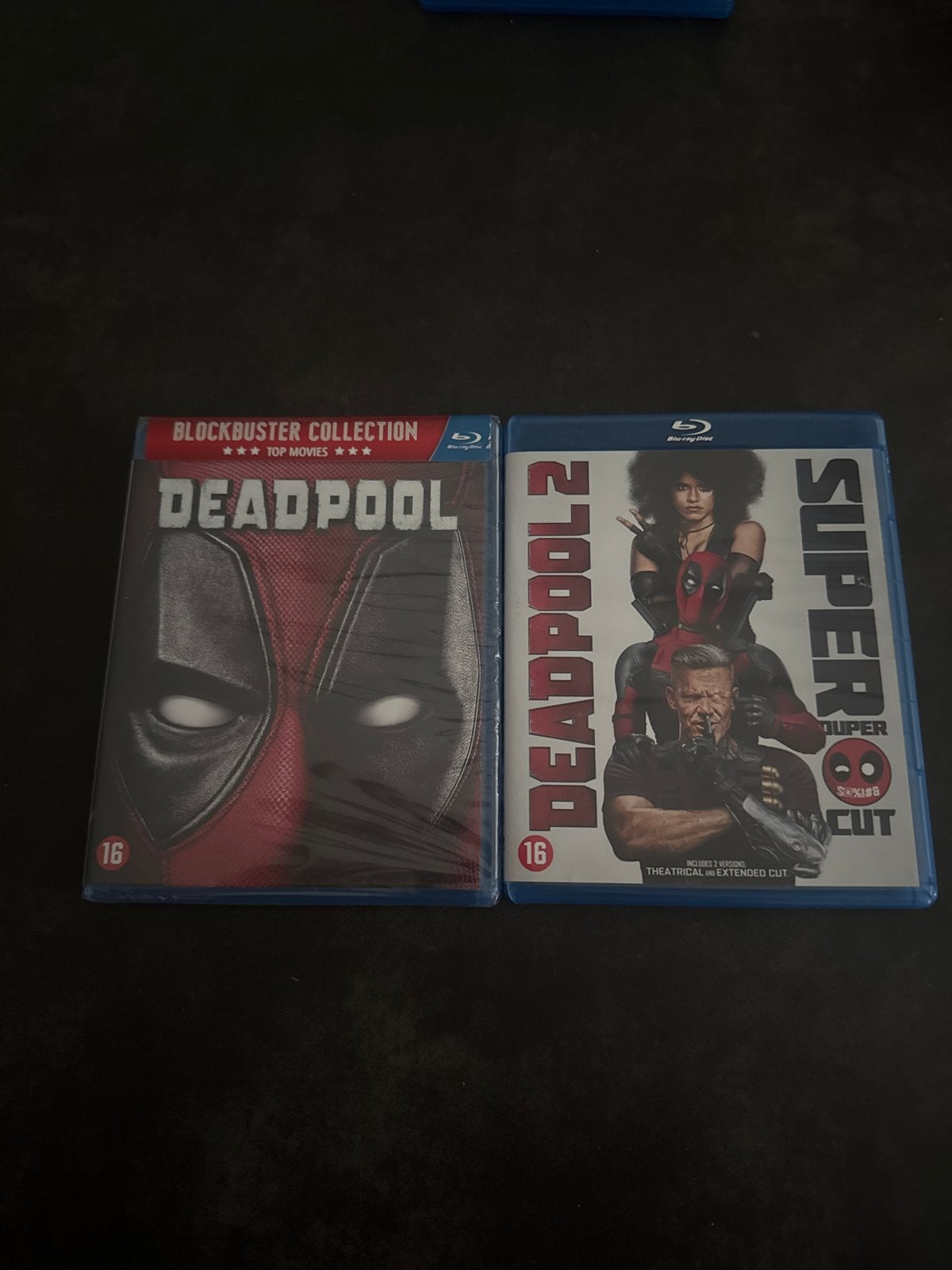 Deadpool 1 & 2 Blu-ray- Actie en Humor, Engels, Vanaf 16 jaar, Verzenden, Nederlands