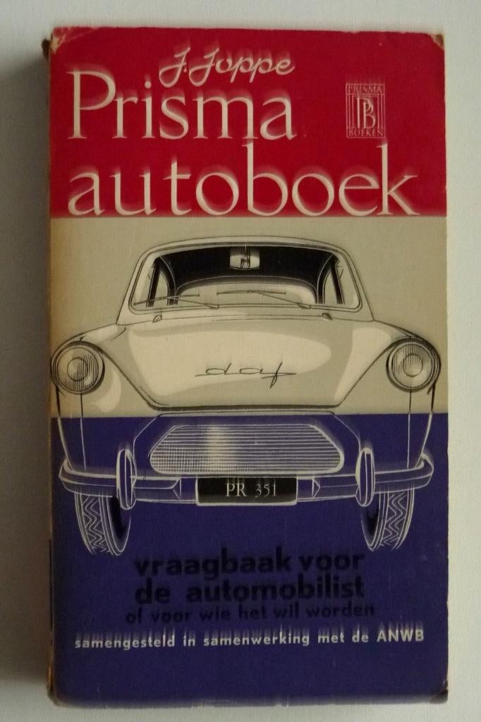BOEKJE VINTAGE PRISMA AUTO BOEK DAF VRAAGBAAK,PIONIER AUTOMO, Verzenden, Gelezen, Overige merken, Diverse auteurs