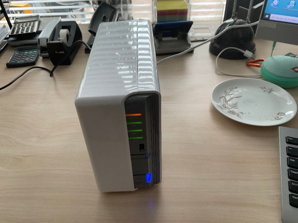 Synology NAS DS211J, Computers en Software, NAS, Ophalen, Zo goed als nieuw