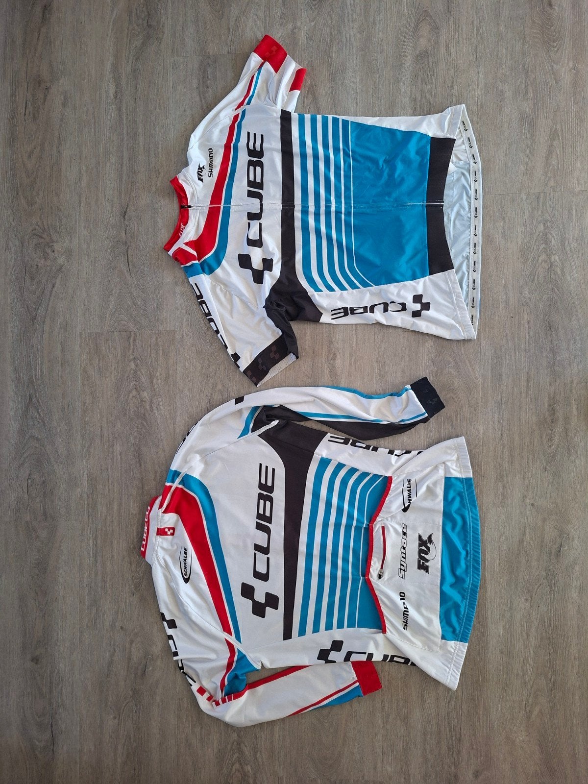 Cube fiets shirt korte en lange mouwen, Gebruikt, Heren, Overige maten, Ophalen of Verzenden