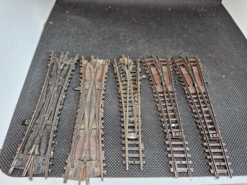 Arnold - (kruis-) wissels in één koop (16518), Arnold, Gebruikt, Gelijkstroom, Rails