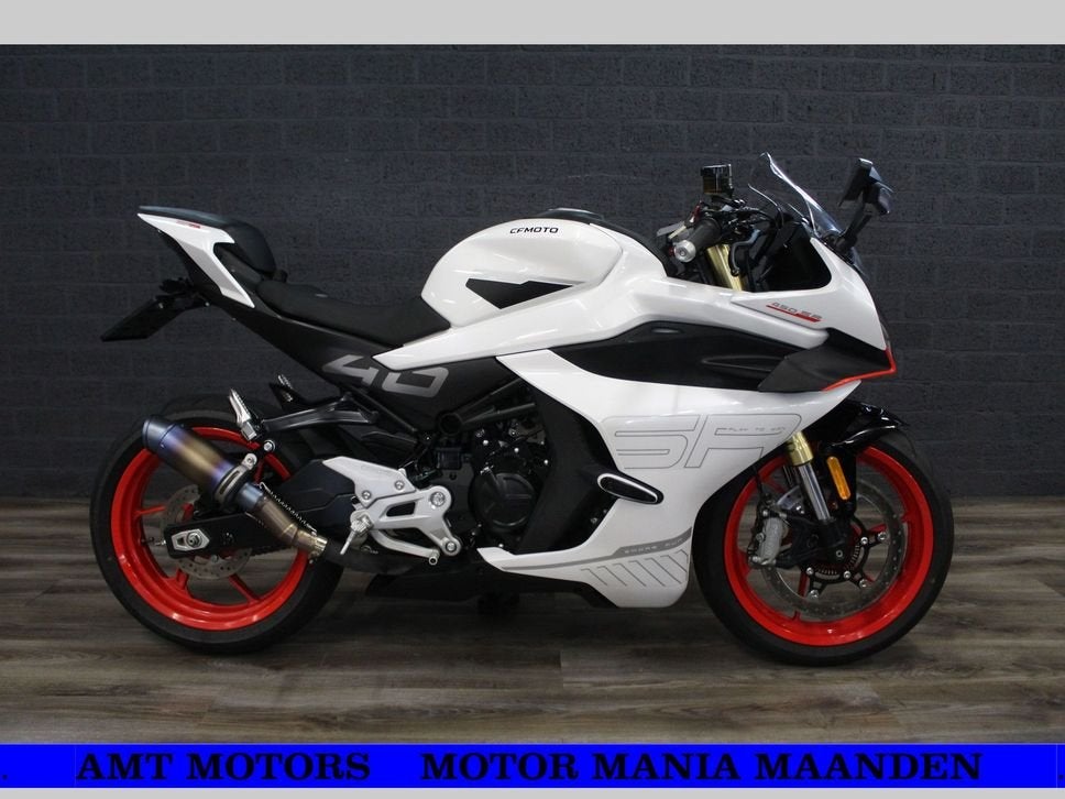 CFMOTO 450 SR (bj 2025) 5,755 km Nieuwstaat!, 450 cc, 2 cilinders, Bedrijf, Onbekend