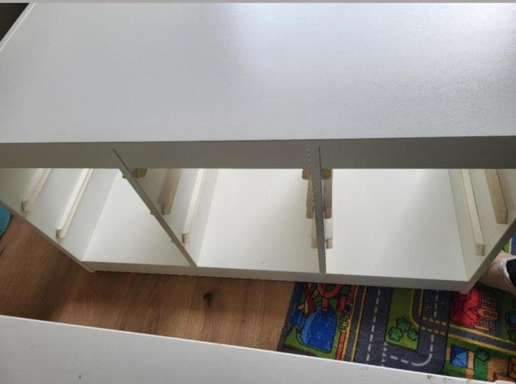 TROFAST wit, Gebruikt, Kast, 75 tot 100 cm, Minder dan 50 cm