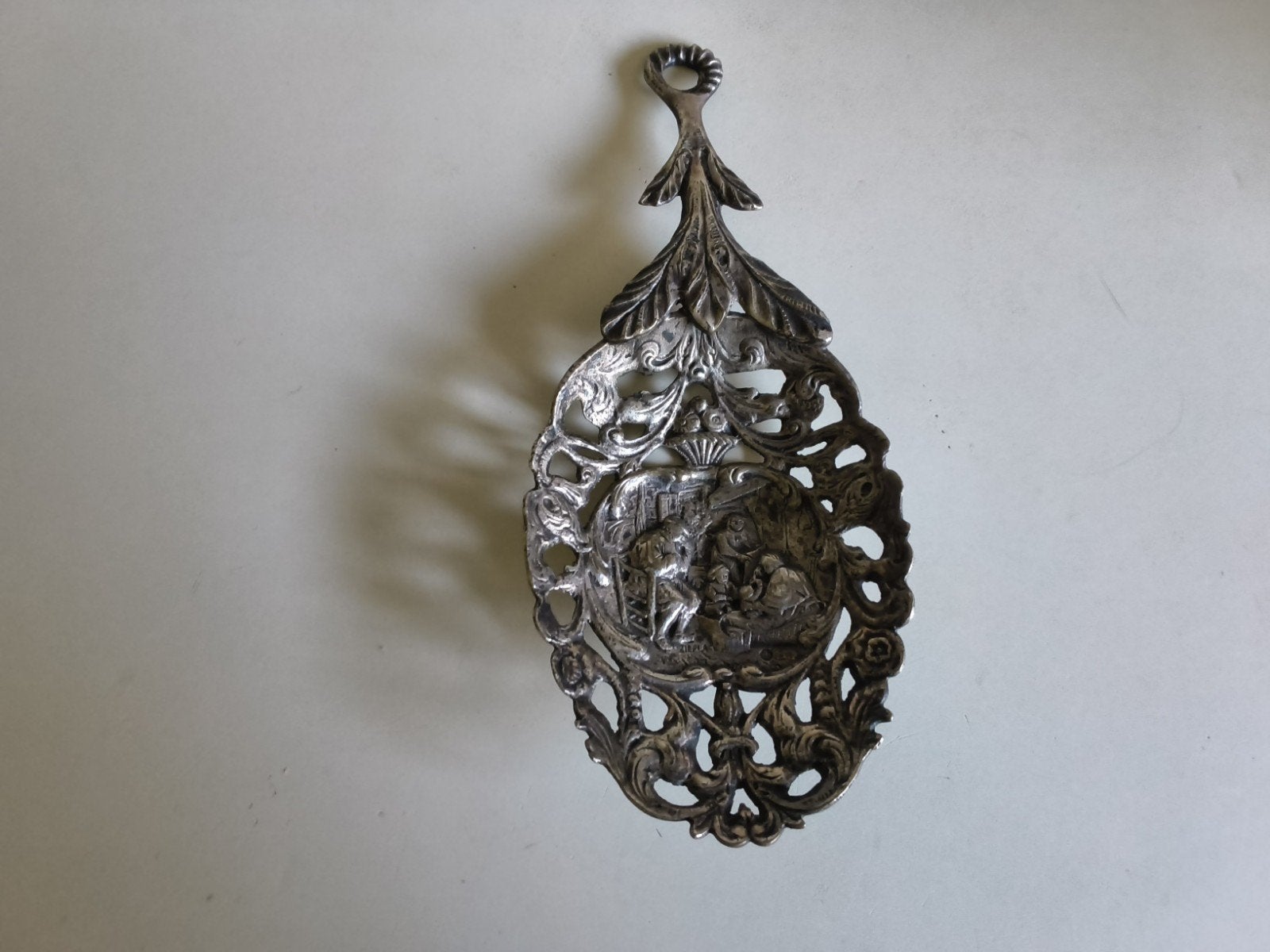 verzilverde suikerstrooier, Antiek en Kunst, Ophalen of Verzenden