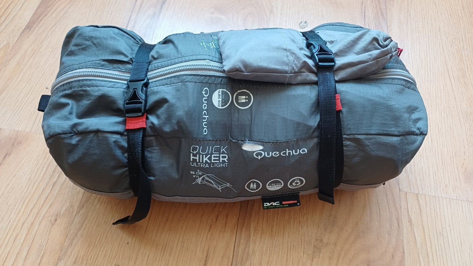 Quechua Quick Hiker oude tent, Ophalen, Gebruikt, Tot en met 2
