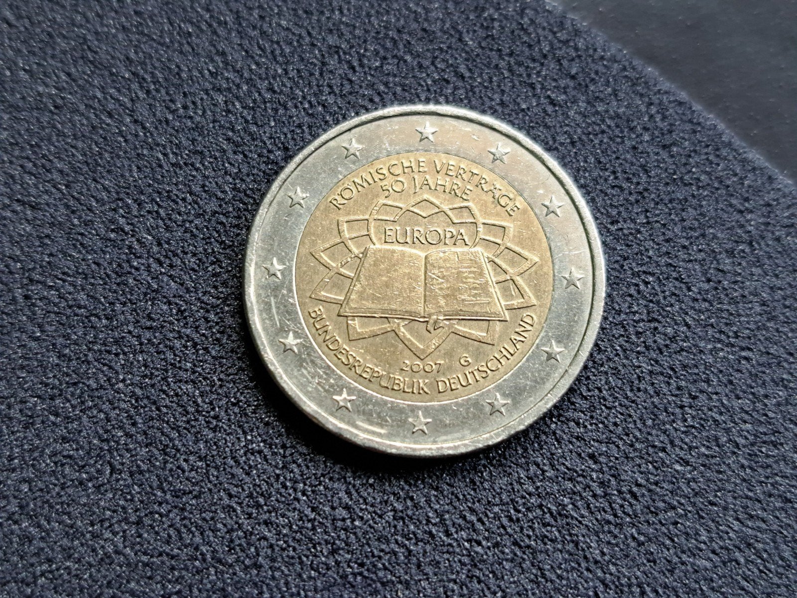 2 euro cc Duitsland Verdrag van Rome 2007 (G), Ophalen of Verzenden, Duitsland, 2 euro