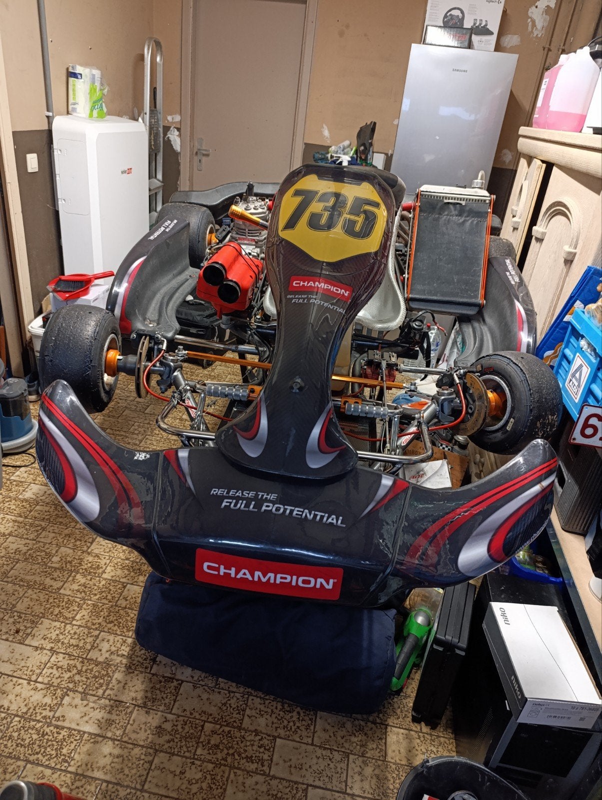 Nette IAME 175cc shifterkart, Ophalen, Gebruikt, Kart