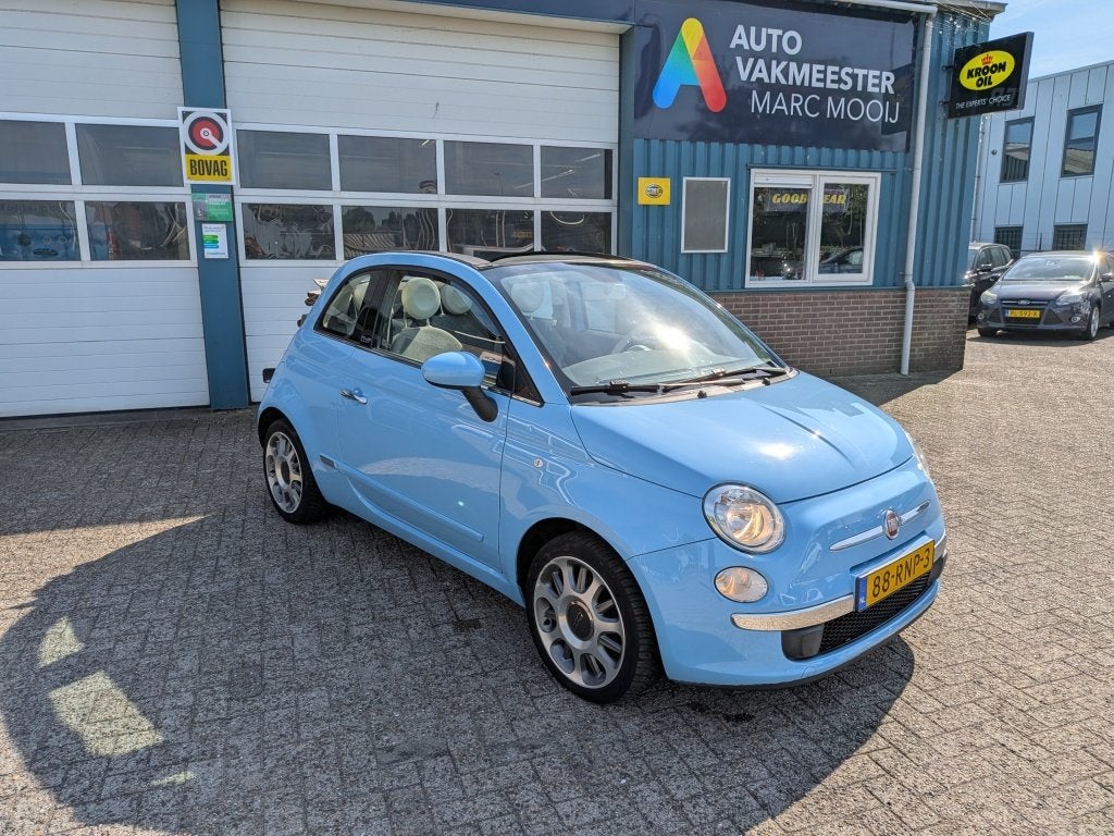 Fiat 500C 0.9 TwinAir Lounge (bj 2011), 945 kg, Euro 5, 86 pk, Gebruikt