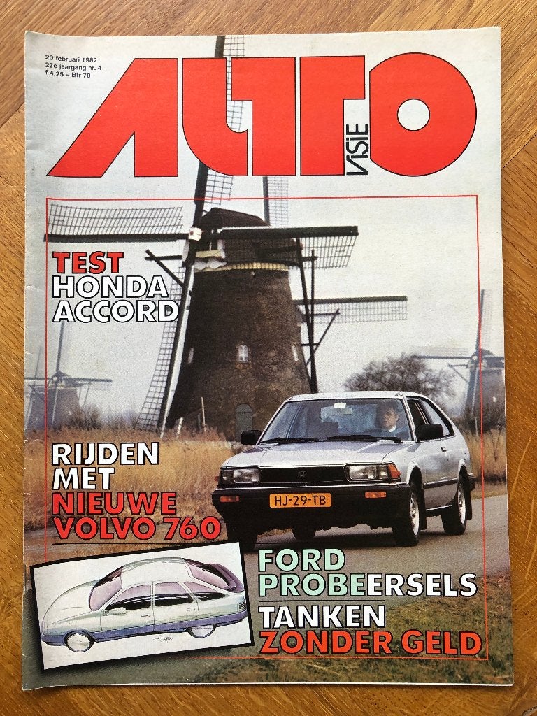 Autovisie nr. 4 1982, Verzenden, Nieuw, Autovisie