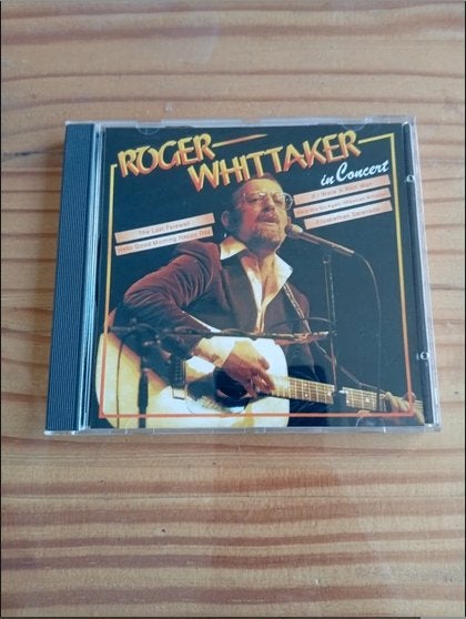 Cd Roger Whittaker in concert, Ophalen of Verzenden, Zo goed als nieuw, Folk, Live-album