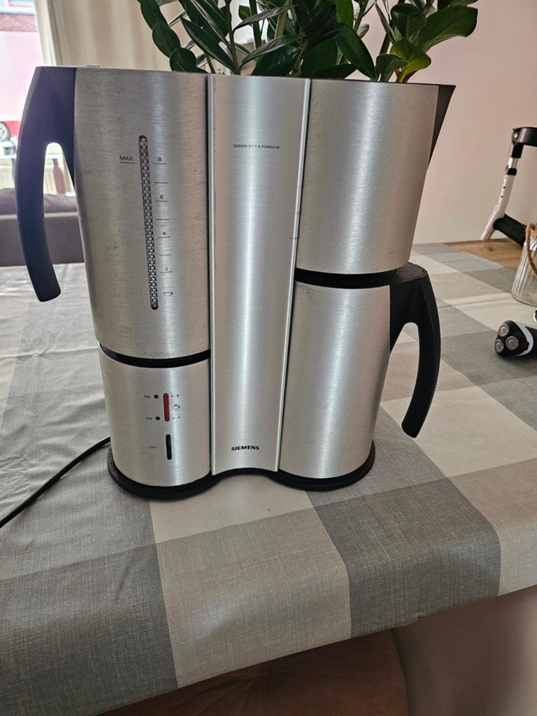 Siemens koffiezetapparaat - Design by F.A. Porsche, Witgoed en Apparatuur, Koffiezetapparaten, Ophalen