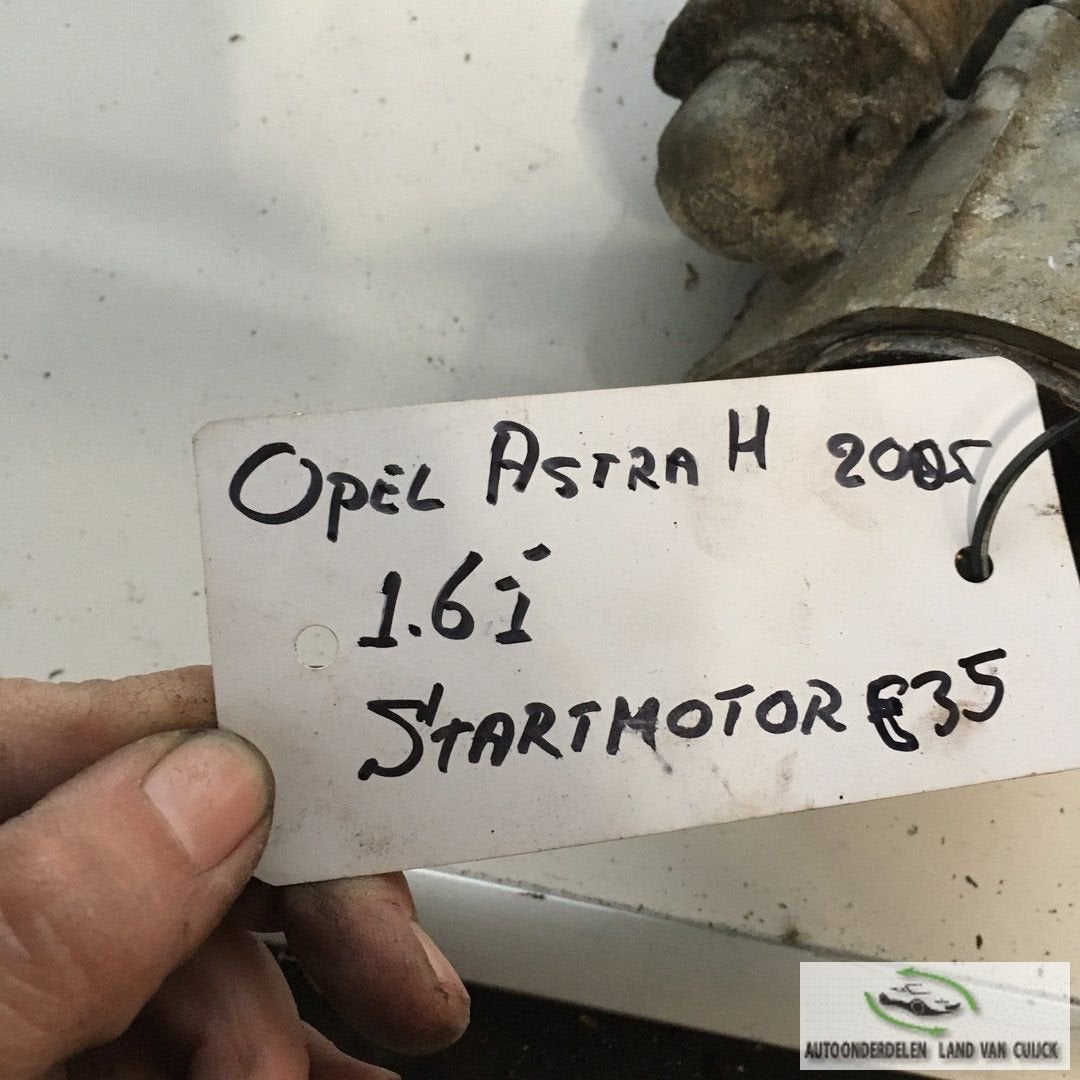 Opel astra H 1.6 2005   Startmotor, Gebruikt, -, -, Ophalen of Verzenden