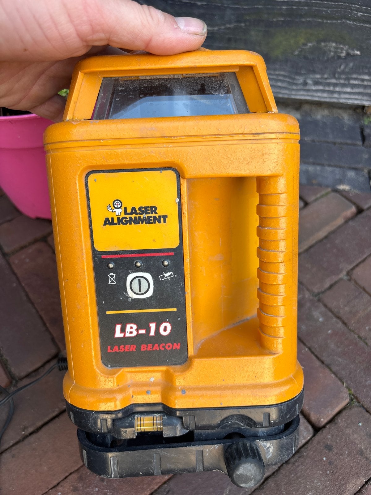 Laser Alignment LB-10 Laser Beacon met Kieboom Laser LS10, Ophalen, Gebruikt