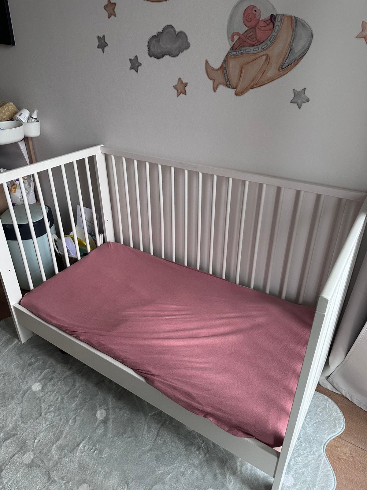 Ikea baby cot/bedje and mattress, Ophalen, Zo goed als nieuw, Minder dan 140 cm, Minder dan 70 cm