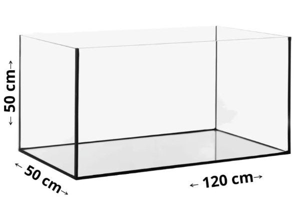 volglas aquarium 120x50x50 cm, Info@aquadeco.nl, Aquariummeubel, Nieuw, Overige merken