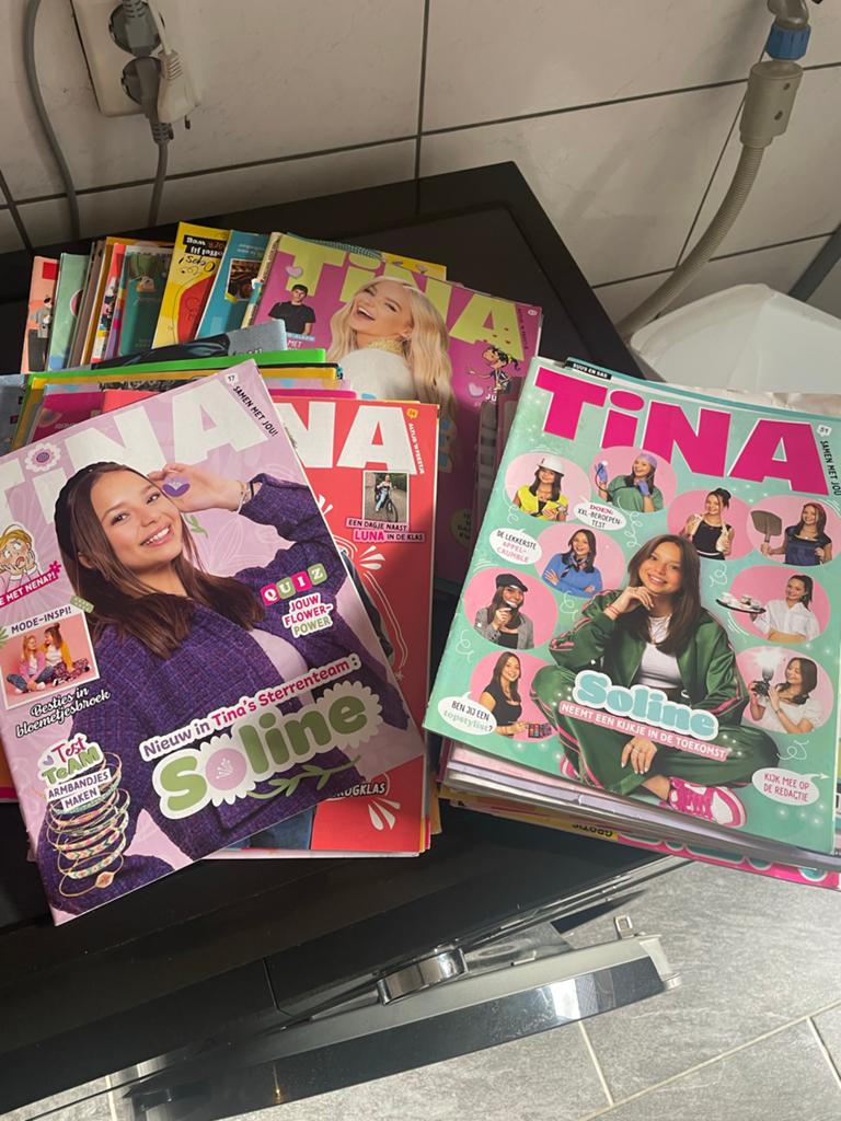 Stapel Tina’s, Ophalen of Verzenden, Gelezen, Overige typen