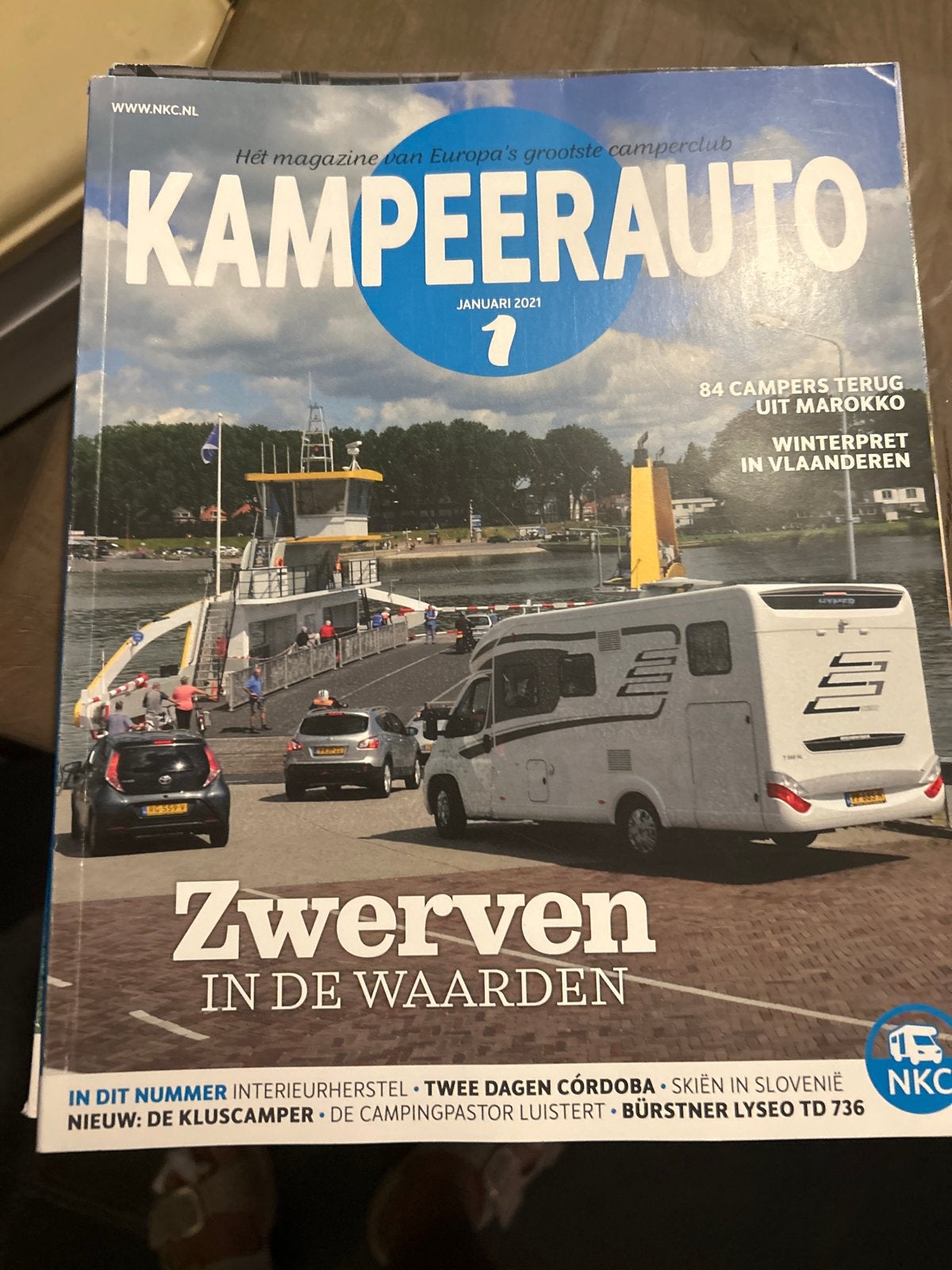 Kampeerauto Magazine - Jaargang 2021, Ophalen of Verzenden, Gelezen, Overige typen
