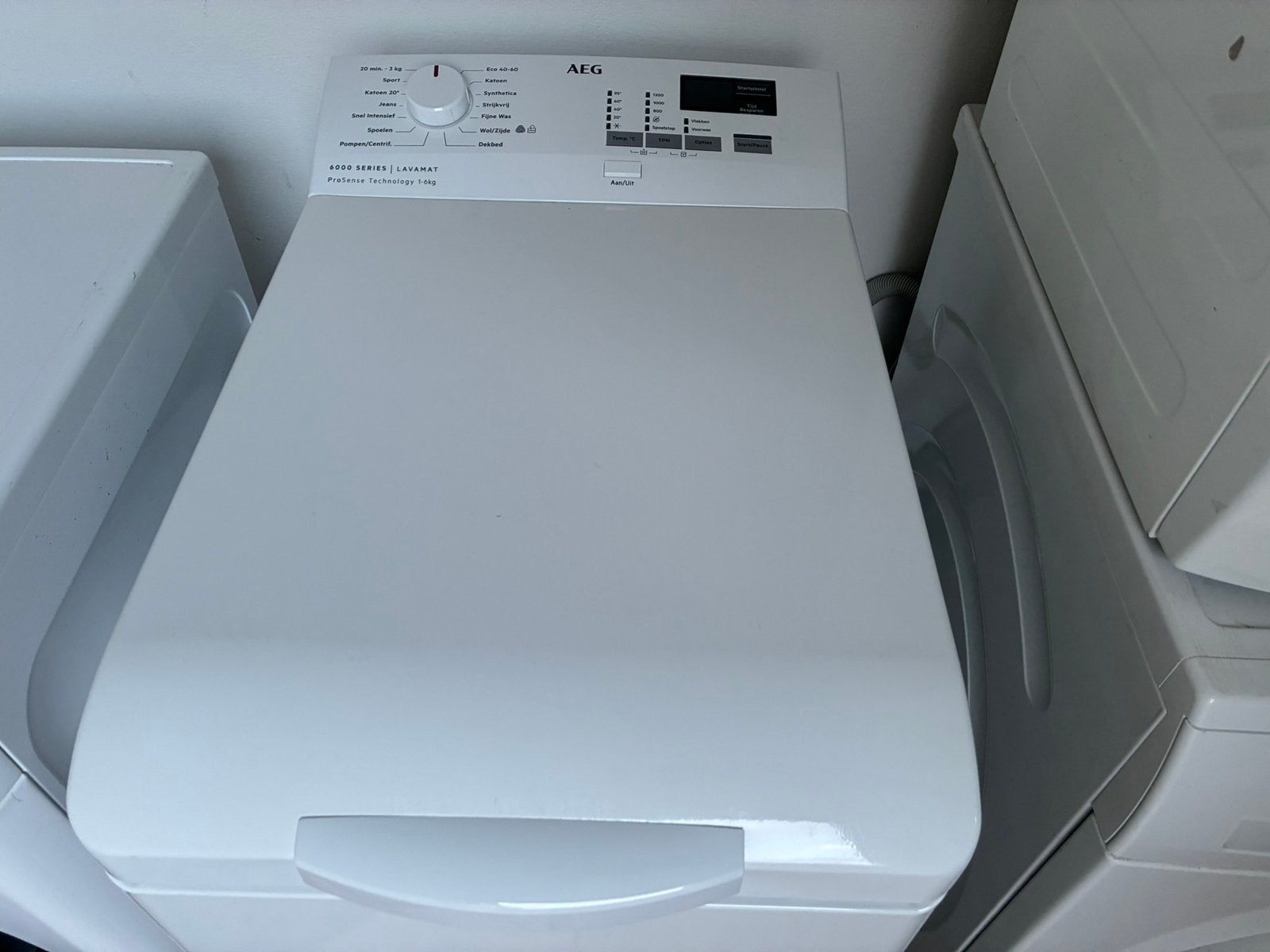 Bijna Nieuw Nieuwste Model Amper gebruikt AEG 6000 Series, AEG, AEG, Bovenlader, Energieklasse A of zuiniger