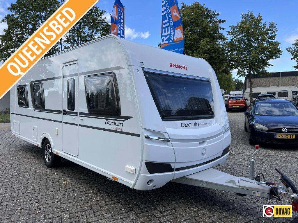 Dethleffs Beduin Scandinavia 550 RD EP systeem Mover Alde, Caravans en Kamperen, Overige typen, Rondzit, Bedrijf, Schokbreker