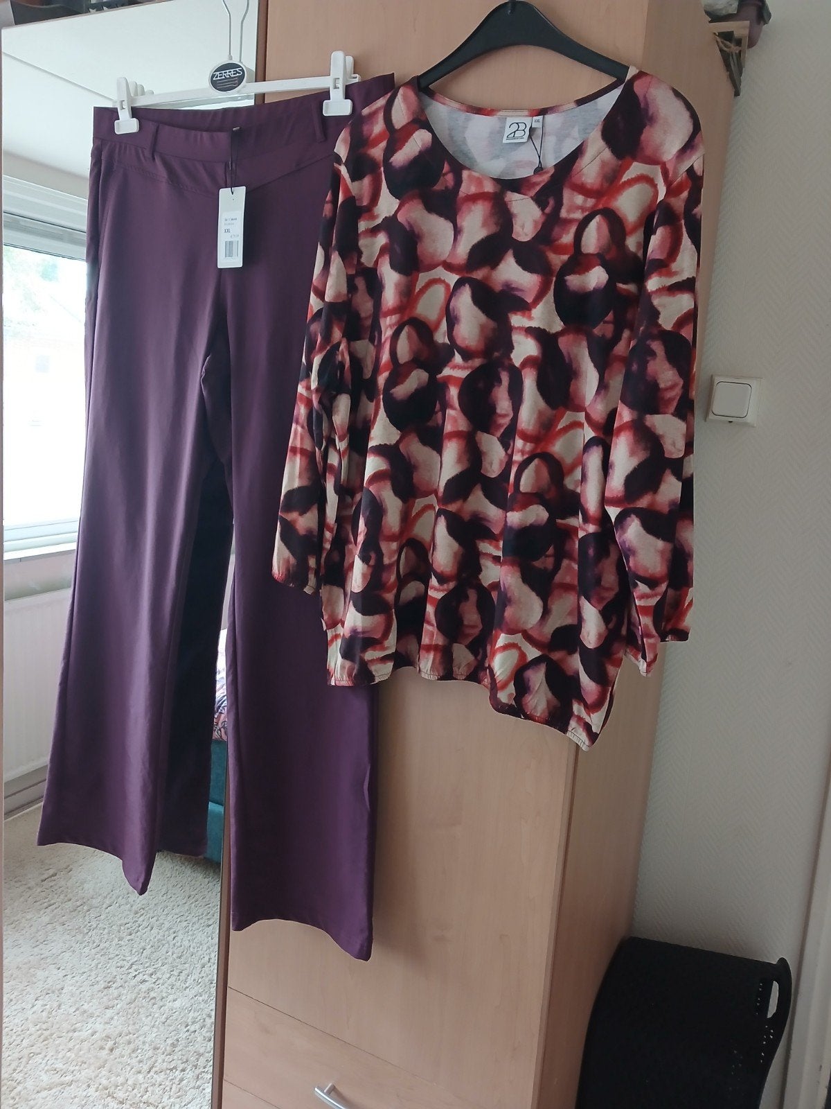 prachtige set maat xxl travelstof, Ophalen of Verzenden, Nieuw, Maat 46/48 (XL) of groter