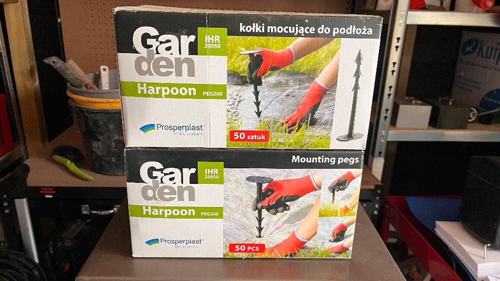 Worteldoekpennen (harpoen)100 stuks extra lang, Ophalen, Nieuw