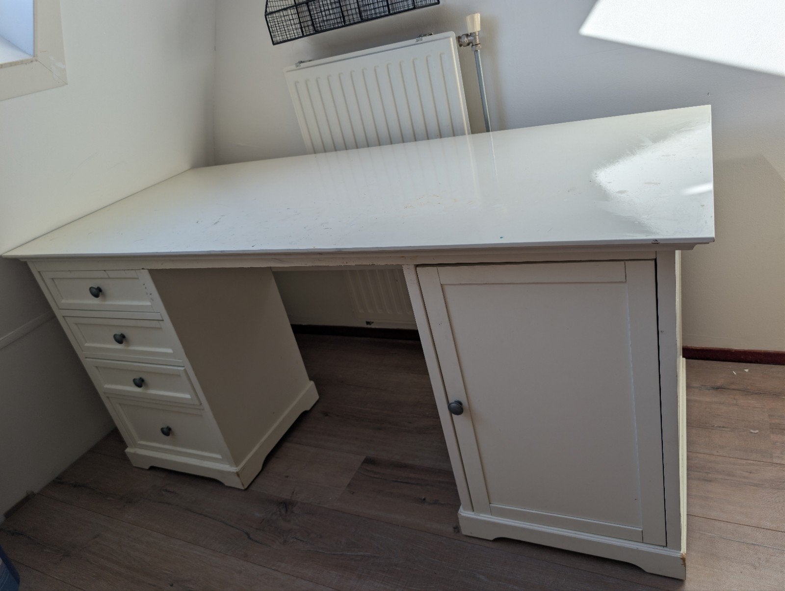 GRATIS hobby bureau / werktafel, Met lades, 160 cm, Gebruikt, Hout