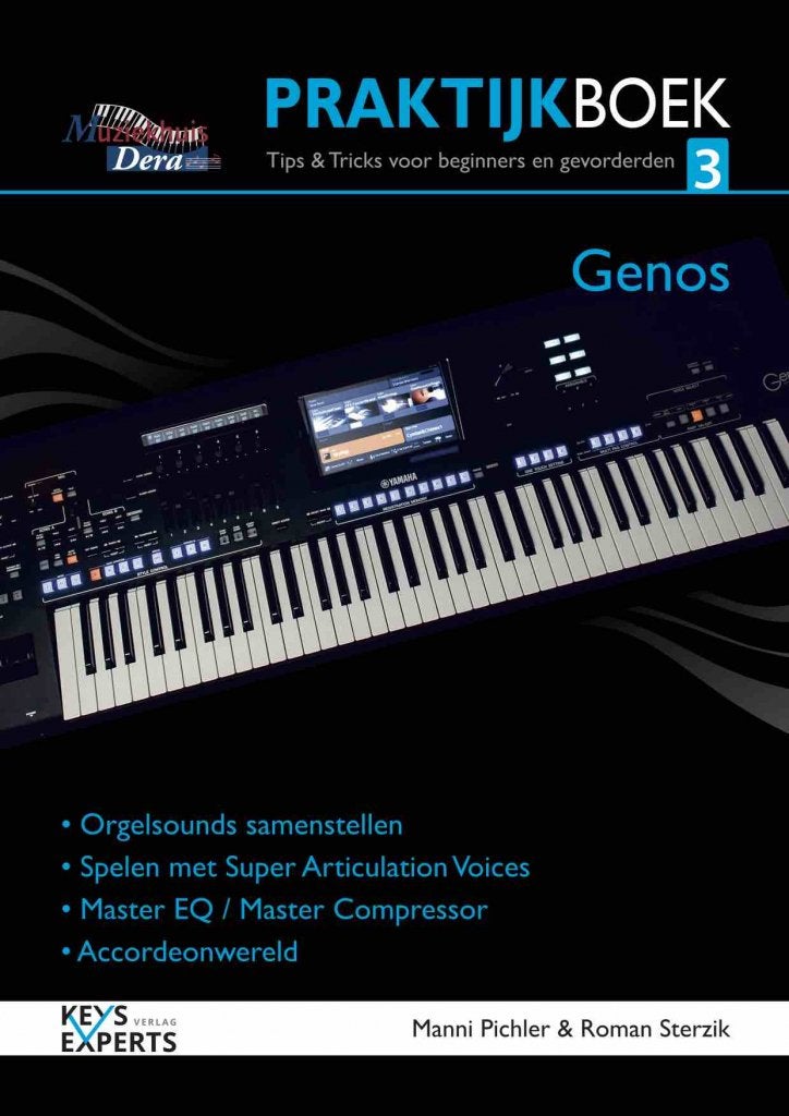 Yamaha Genos Praktijkboek 3 Tips & Tricks van Keys Experts, Muziek en Instrumenten, Keyboards, Niet ingevuld, Niet ingevuld, Ophalen of Verzenden
