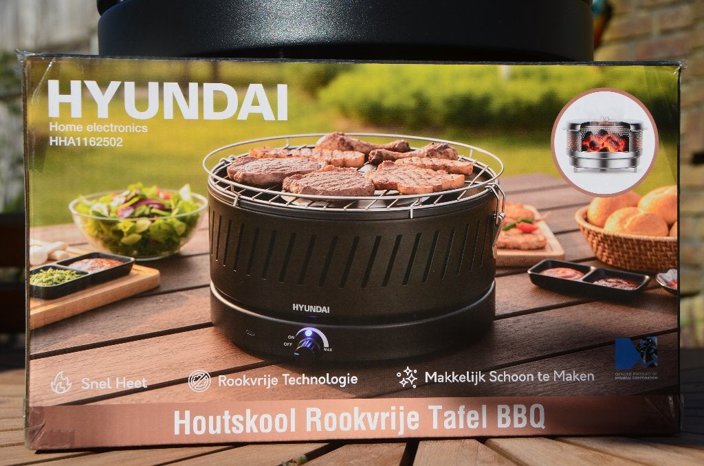 BBQ Houtskool Rookvrije Tafel BBQ, Ophalen, Nieuw, Hyundai
