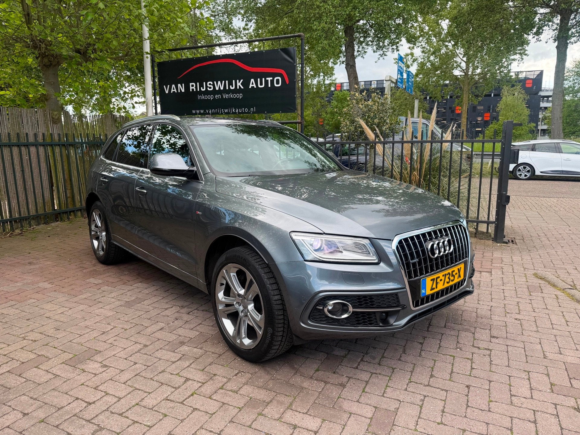Audi Q5 3.0 TDI quattro Pro Line Plus S-Line Xenon Leder, Auto's, Automaat, Gebruikt, Euro 6, Q5