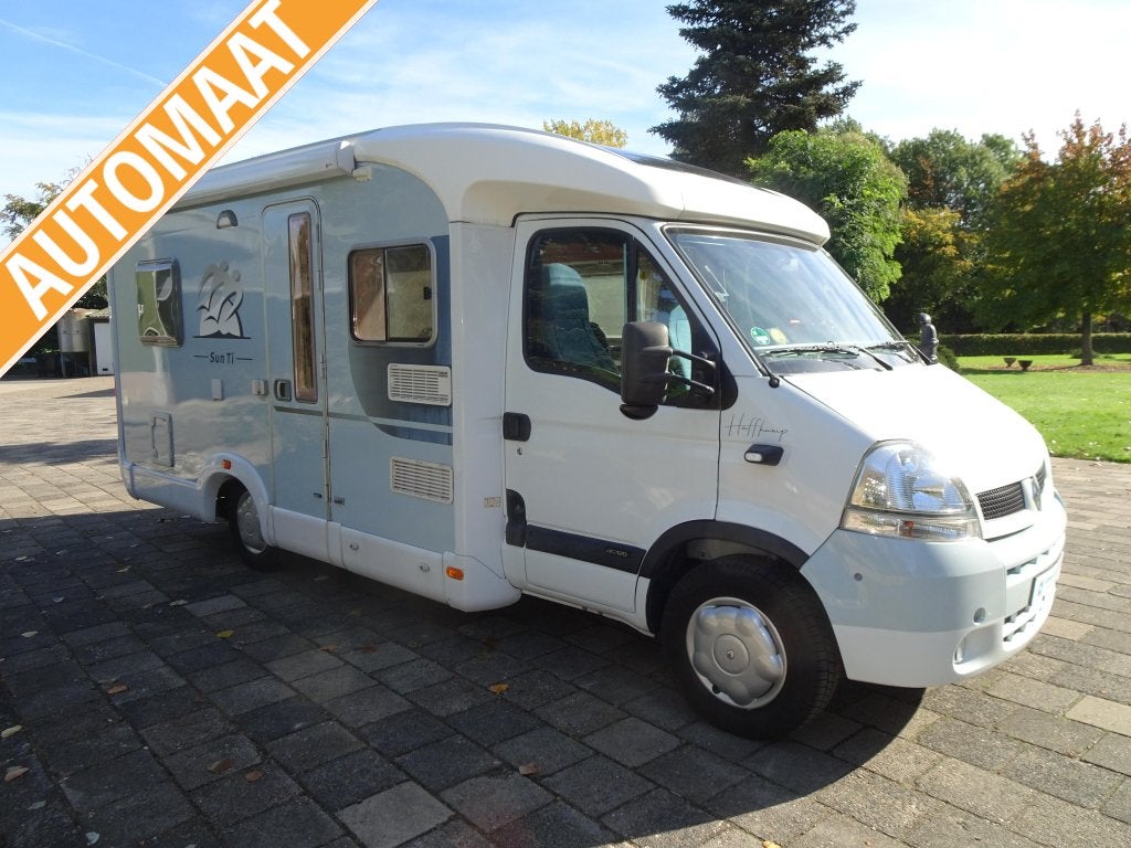 Bijzonder goede Knaus Sun-Ti automaat, Caravans en Kamperen, Automaat, Ringverwarming, 6 tot 7 meter, Bedrijf