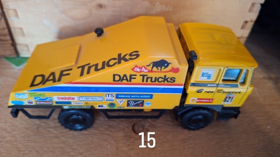 DAF Trucks Rally Truck Model, Overige merken, Gebruikt, 1:32 tot 1:50, Ophalen of Verzenden