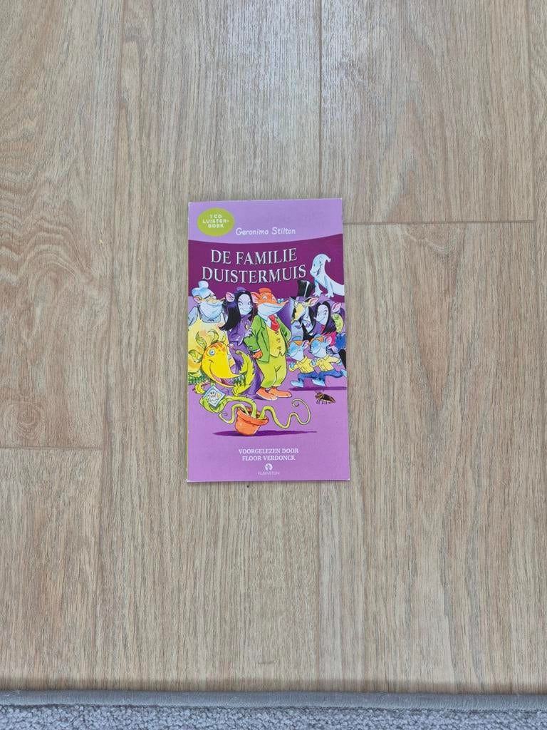 Geronimo Stilton De Familie Duistermuis (Luisterboek), Ophalen of Verzenden, Zo goed als nieuw, Geronimo Stilton, Fictie