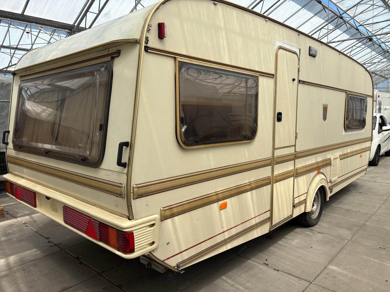 Tabbert enkele bedden, Caravans en Kamperen, Caravans, Rondzit, Tabbert, Particulier, Kachel