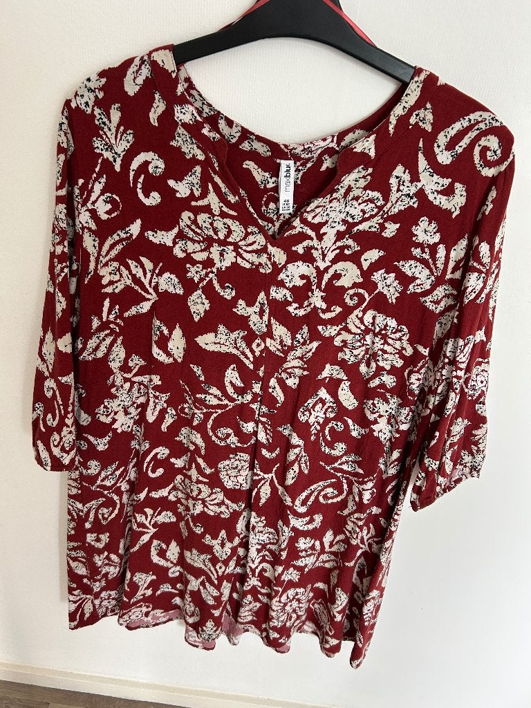 Leuke blouse, Kleding | Dames, Ophalen, Zo goed als nieuw, Maat 46/48 (XL) of groter