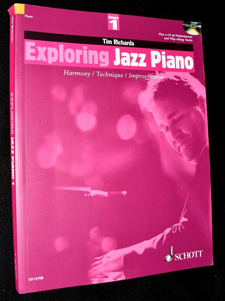 Tim Richards - Exploring Jazz Piano - Harmony, Technique, Im, Les of Cursus, Ophalen of Verzenden, Zo goed als nieuw, Jazz