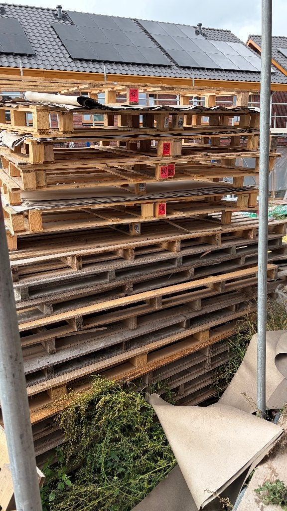 Houten pallets in verschillende maten, Ophalen, Gebruikt, 50 mm of meer, Minder dan 200 cm