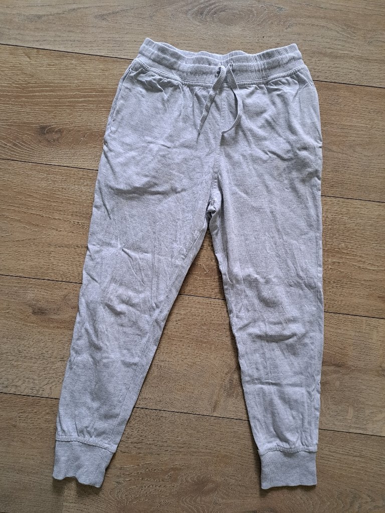 Licht grijze joggingbroek 146, Broek, H&M, Ophalen of Verzenden, Zo goed als nieuw