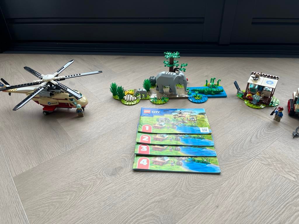 Lego City 60302 Wilde Dieren Reddingsoperatie, Ophalen, City, Lego, Zo goed als nieuw