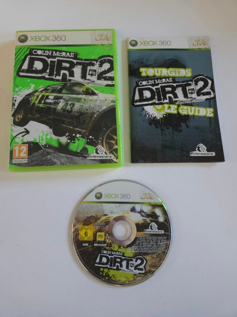 Xbox 360 - Colin McRae Dirt 2 - 11437, 1 speler, Racen en Vliegen, Ophalen of Verzenden, Zo goed als nieuw