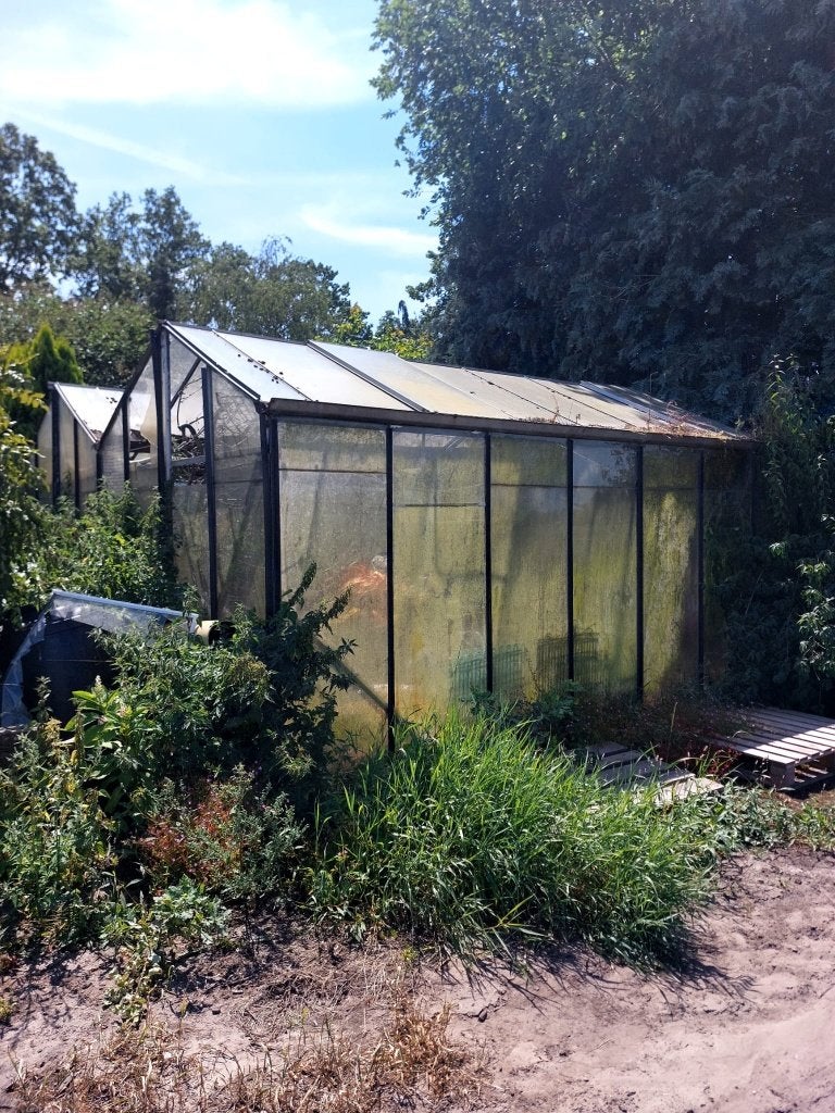 glazen hobby kas, Tuin en Terras, Kassen, Gebruikt, Kweekkas, Glas, Ophalen