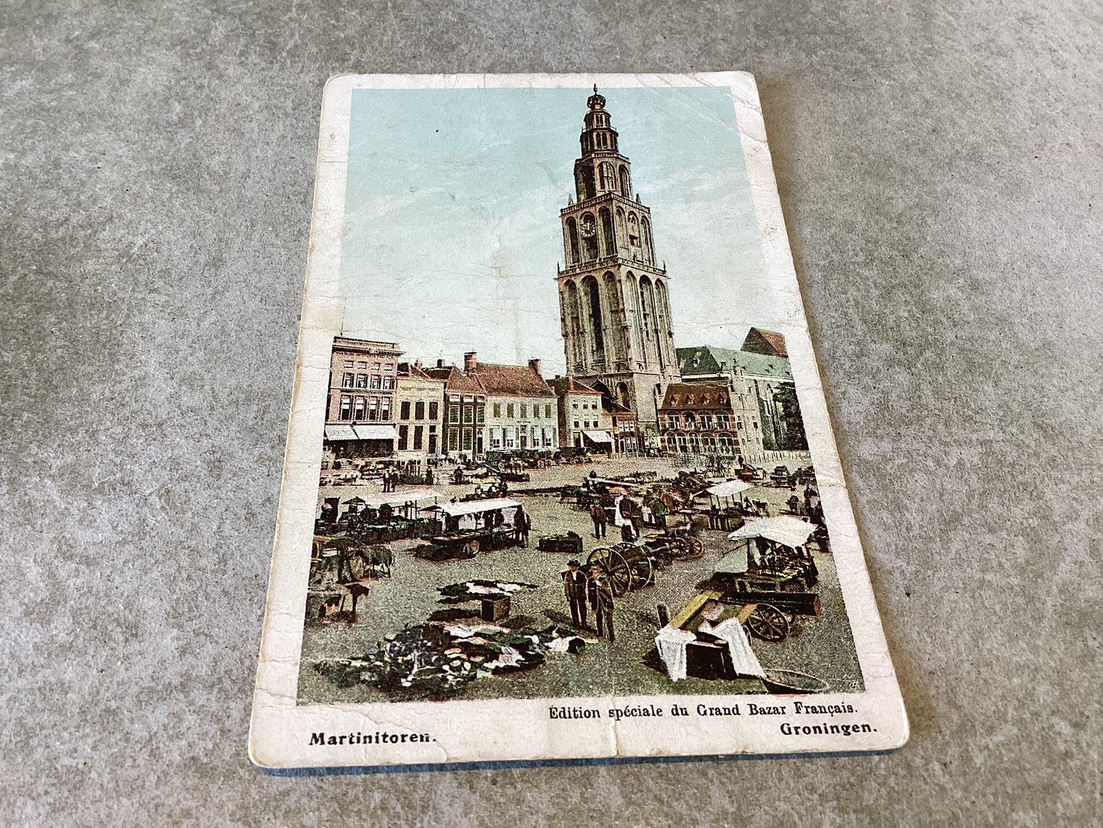 Groningen.      Martinitoren, Verzamelen, Ansichtkaarten | Nederland, Ophalen of Verzenden, Groningen