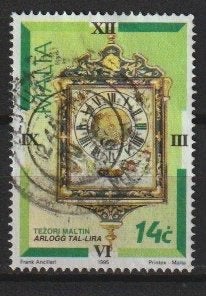 Malta Michel 969, Ophalen of Verzenden, Malta, Gestempeld