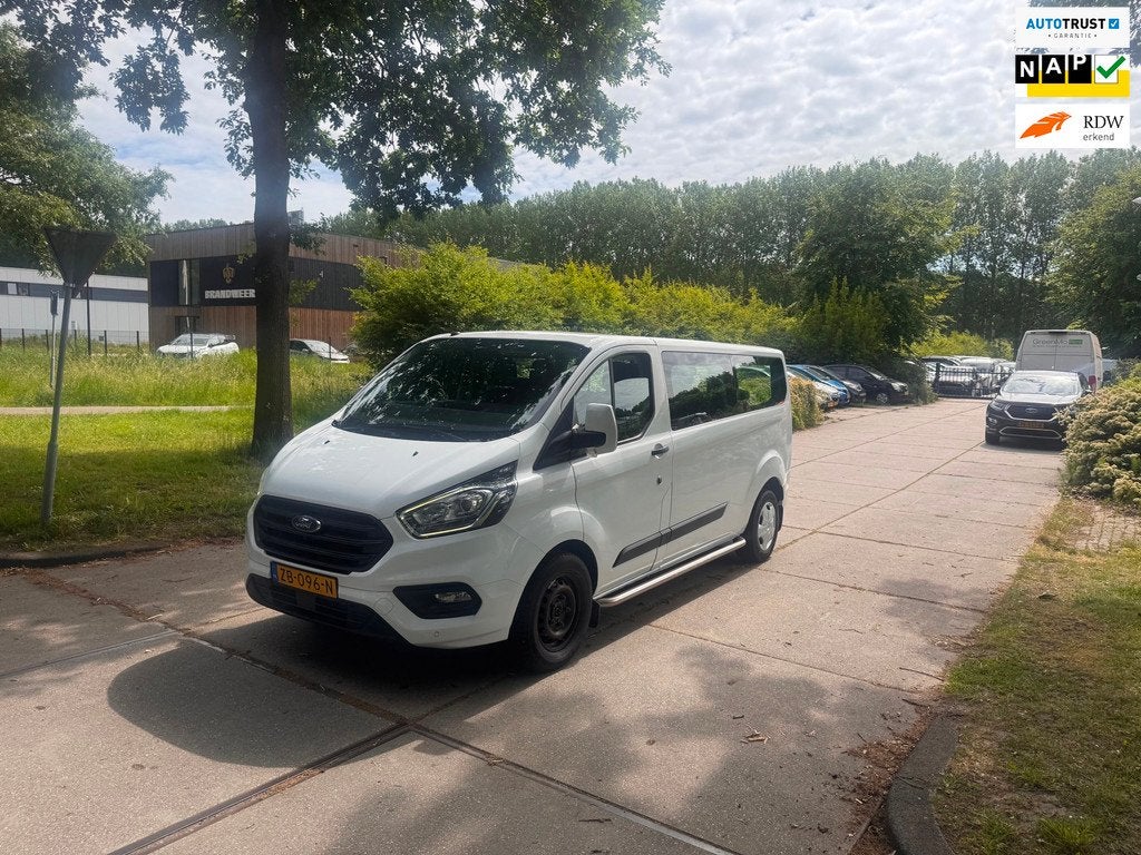 Ford Transit Custom 320 2.0 TDCI L2H1 Trend EX BPM.EX BTW.9P, Voorwielaandrijving, Euro 6, Wit, Origineel Nederlands