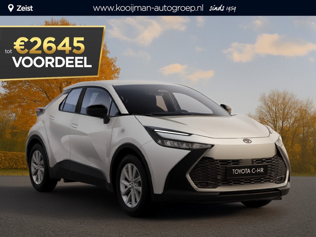 Toyota C-HR 1.8 Hybrid 140 Active €33.850,- RIJKLAAR! Nu