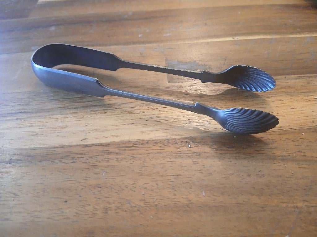 Schotse sterling zilveren suikertang (#619), Ophalen of Verzenden
