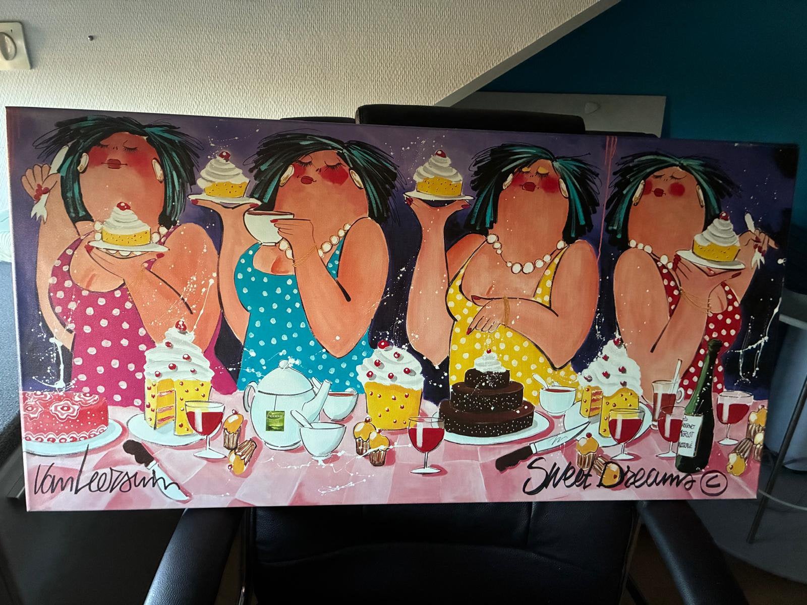 Dikke dames, Ophalen, Zo goed als nieuw