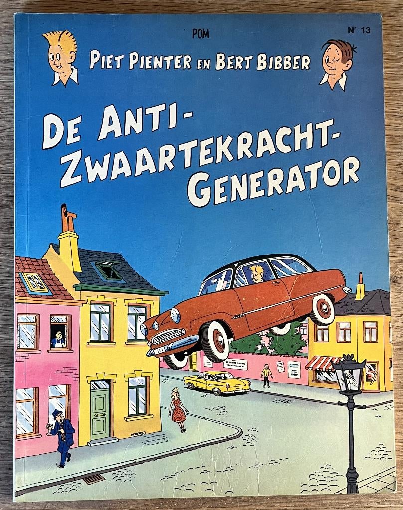 Piet Pienter en Bert Bibber - 13 (1975) Strip, Boeken, Stripboeken, Gelezen, Eén stripboek