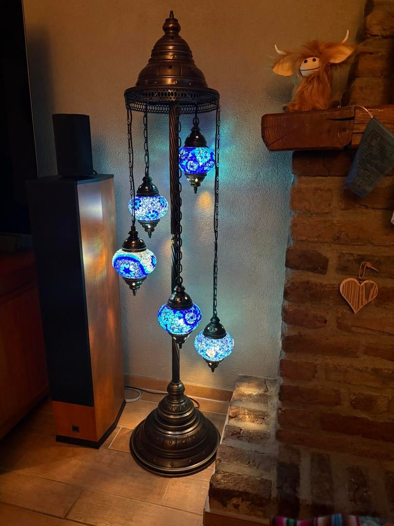 Turkse lamp of Arabische lamp, Ophalen, Zo goed als nieuw