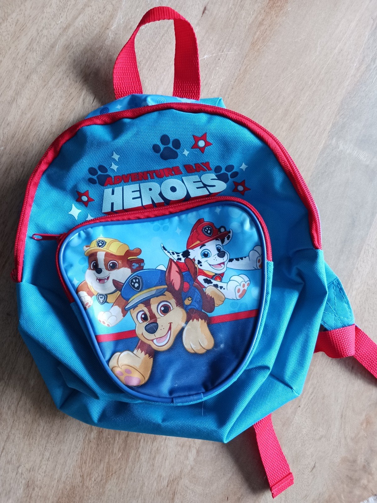 Paw patrol rugtasje met voorvak, Minder dan 30 cm, Rugtas, Ophalen of Verzenden, Zo goed als nieuw