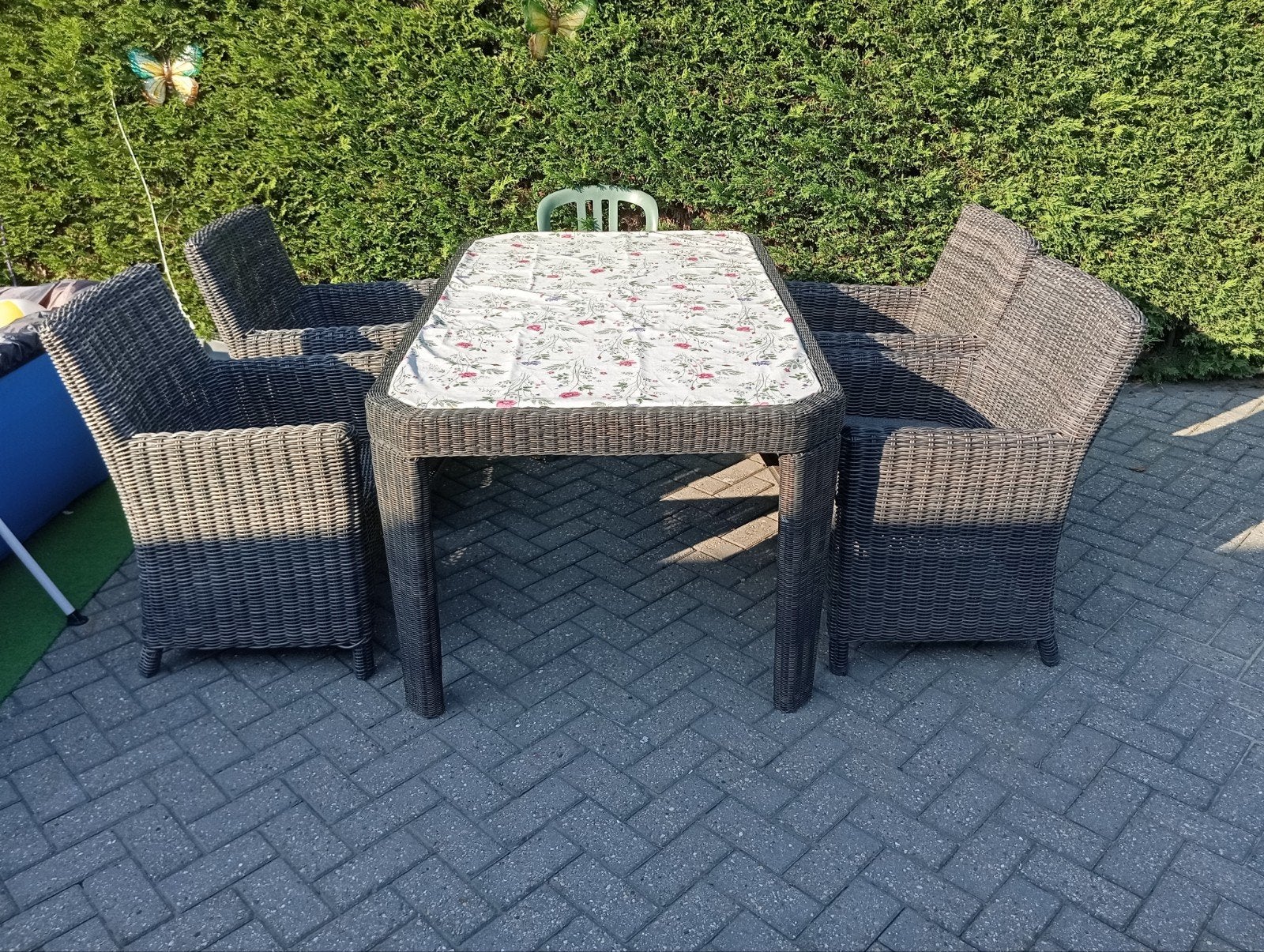 tuinstel bois le duc, Ophalen, Zo goed als nieuw, Aluminium